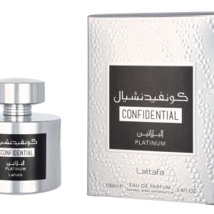 Lattafa Confidential Platinum Eau de Parfum Spray 100 ml Heren