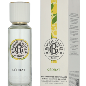 Roger & Gallet Cedrat Wellbeing Fragrant Water Eau de Parfum Eau de Toilette 30 ml Dames