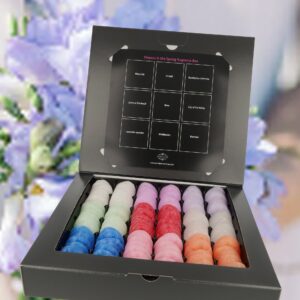 Scentchips - Wax Melts - Spring Box XXL - Verzameldoos Met 144 Geurchips voor Waxbrander - Huisparfum