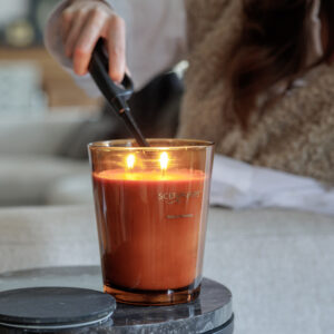 Scentchips - Scentchips Geurkaars Sakura Flowers XL Geurkaars Kastanjebruin - 1870gr