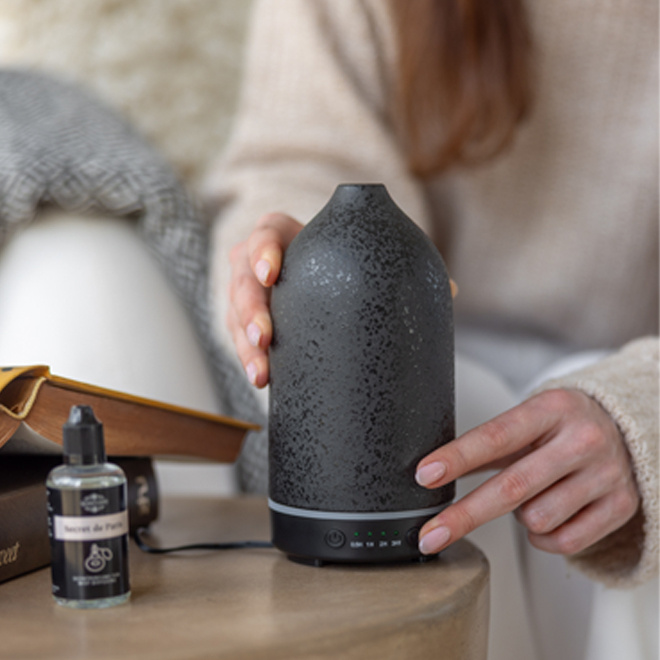 Scentchips - Aroma Diffuser Sense Zwart 1 Scentchips - Aroma Diffuser Sense Zwart